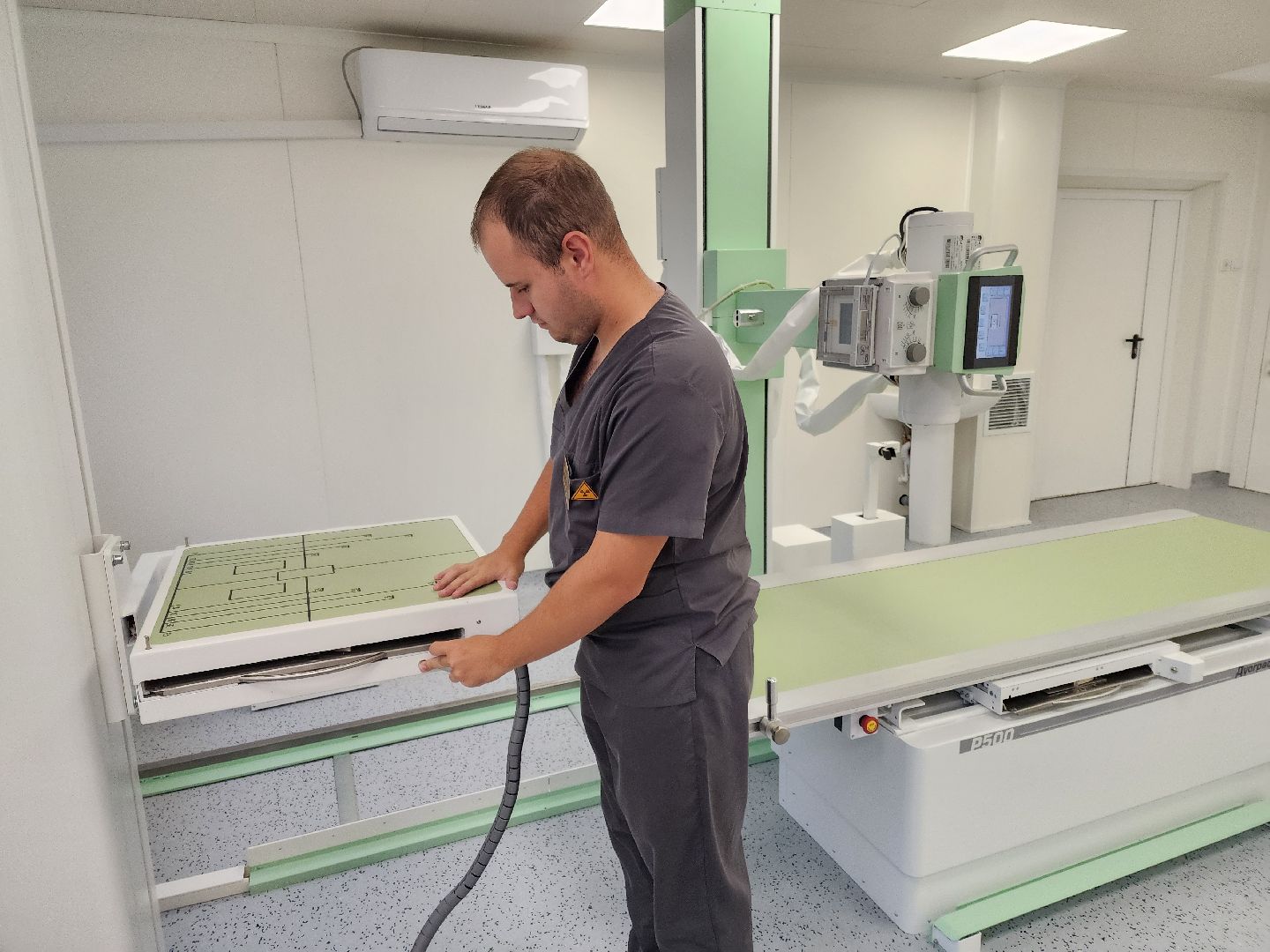 Чехов, Чеховская больница, новое оборудование, рентген-аппарат, рентгенкабинет, диагностика, исследования, рентгеновский комплекс, программа Здравоохранение Подмосковья,