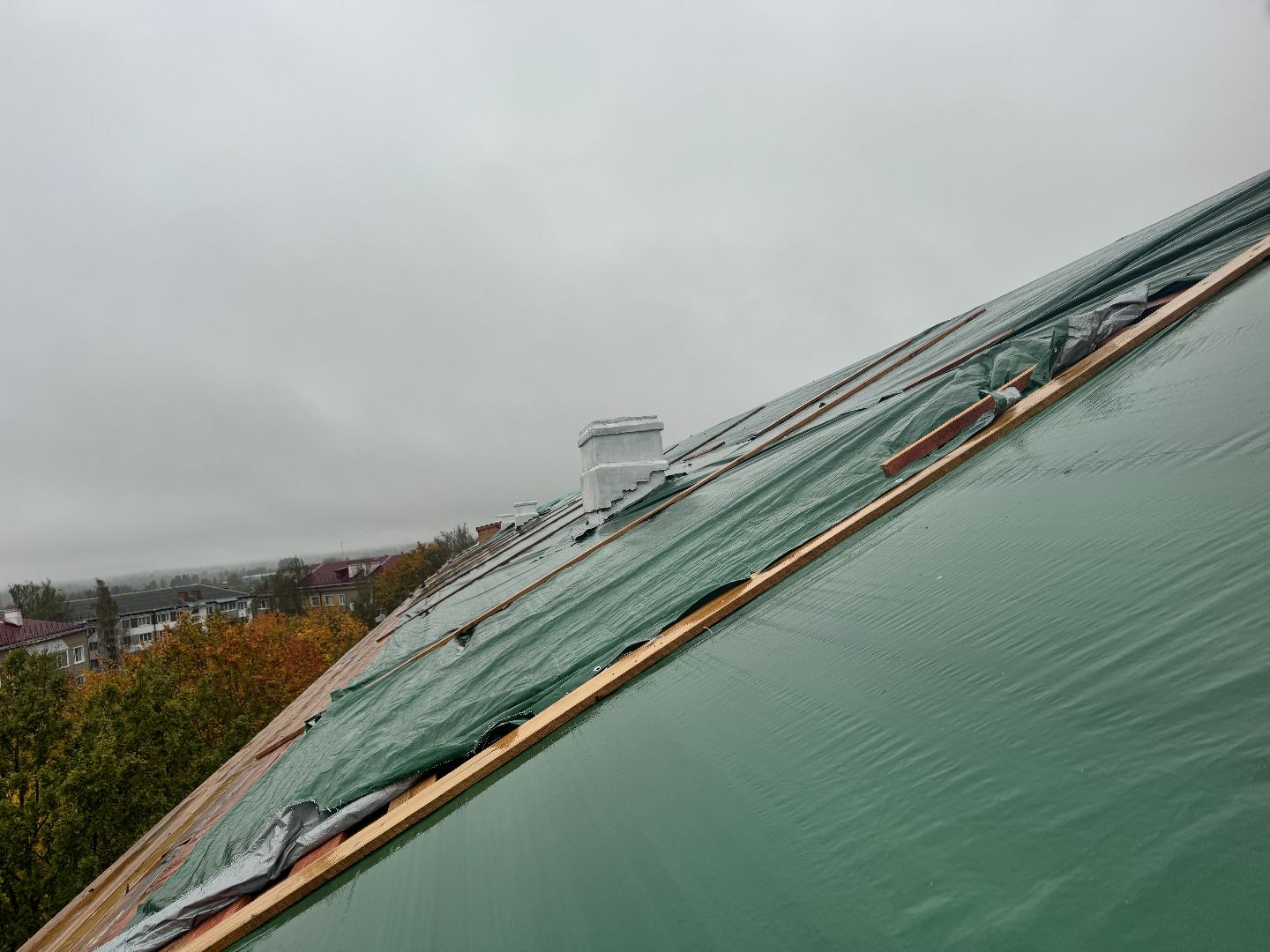 шаховская, ремонт кровли, строителтство, фонд капитального ремонта,