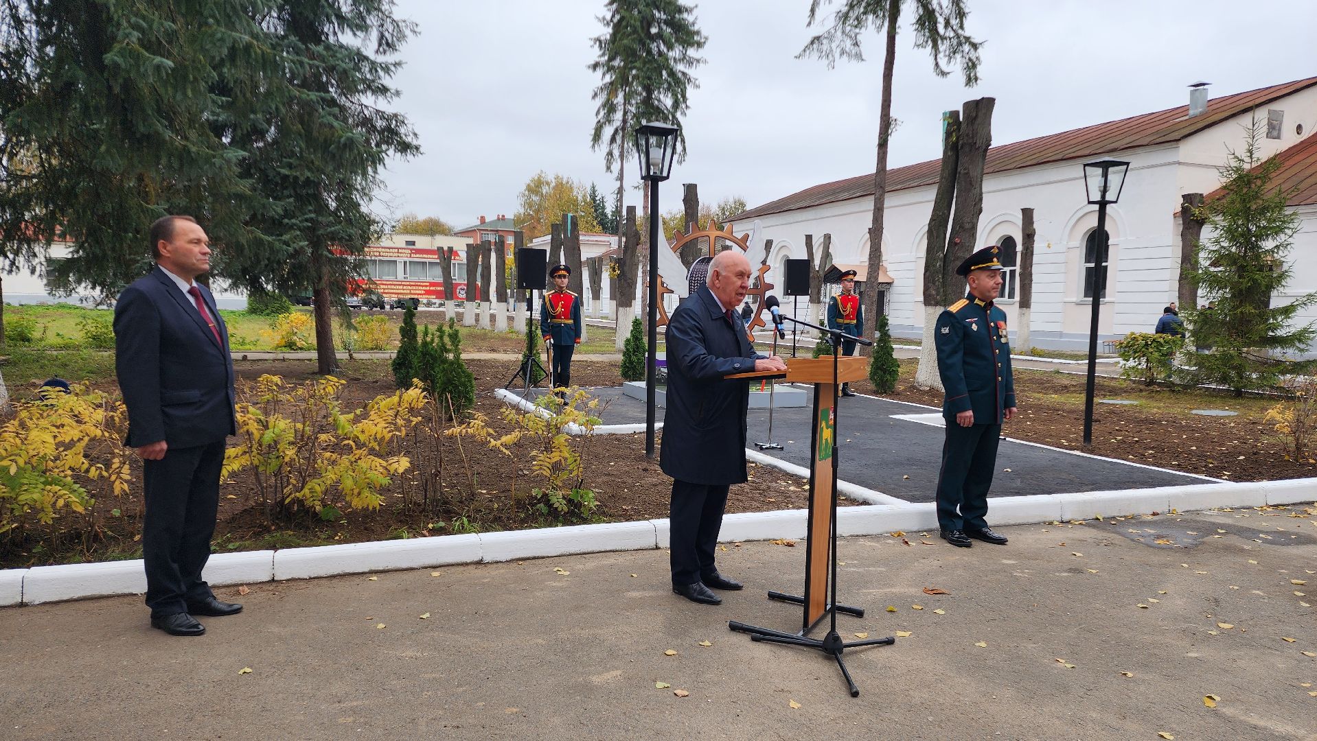 Бронницы, 70 лет 21 НИИИ в Бронницах, открытие стелы в 21 НИИИ, юбилей бронницкого НИИИ,