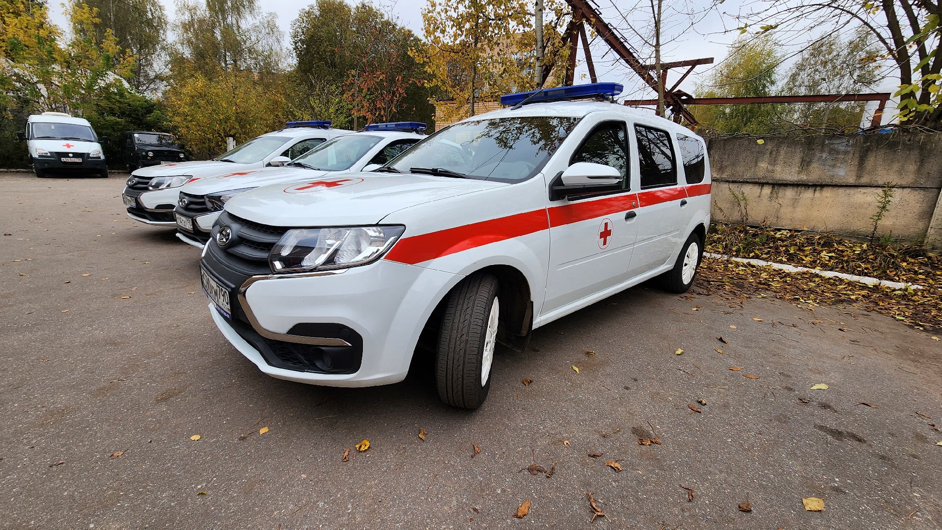 Солнечногорск, Солнечногорская больница, автопарк, новые машины,