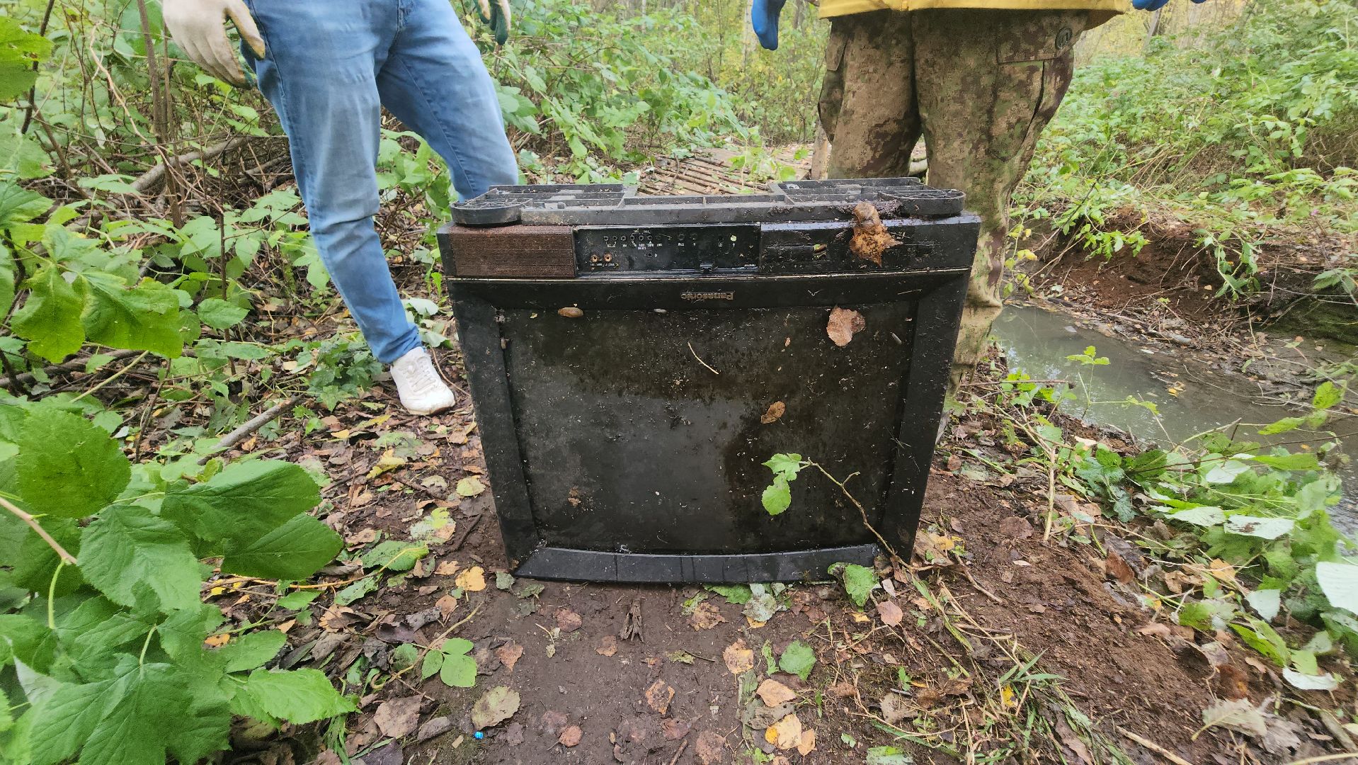 долгопрудный, Грибки, село Виноградово, Река, экосубботник, отходы,