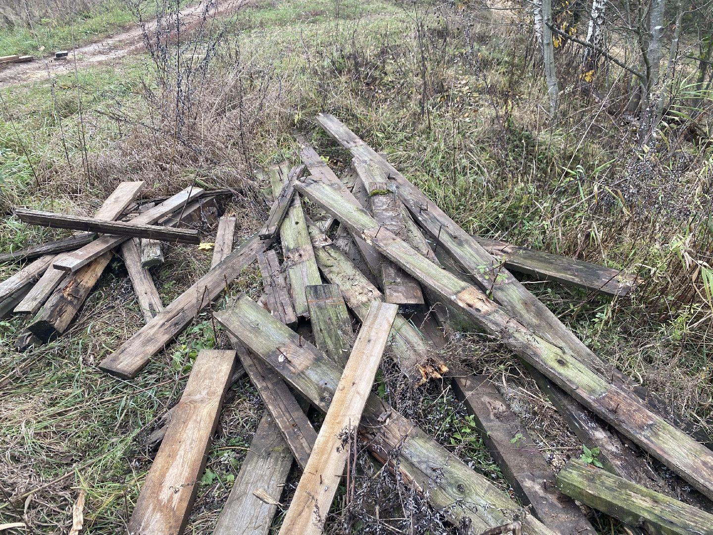 Ремонт, Навесной мост, Доски, Река, Деревня,