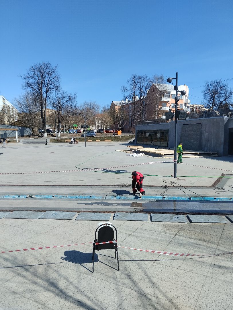 Фонтанная площадь, фонтан, расконсервация, Ногинск, Богородский городской округ, благоустройство