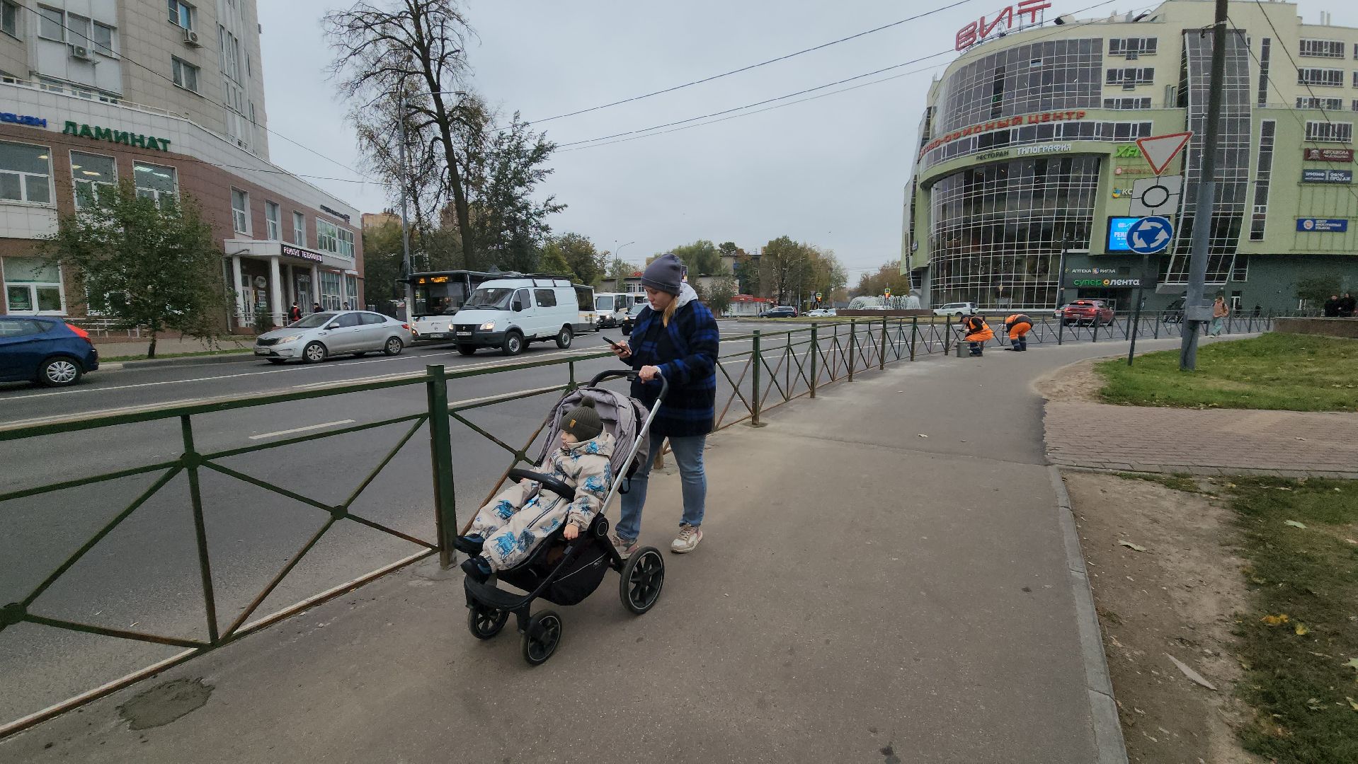 пушкино, дороги, ограждение, жители, дорога, тротуар,