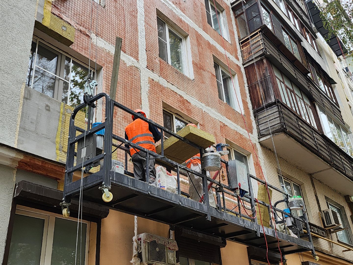 капитальный ремонт, ремонт фасада,