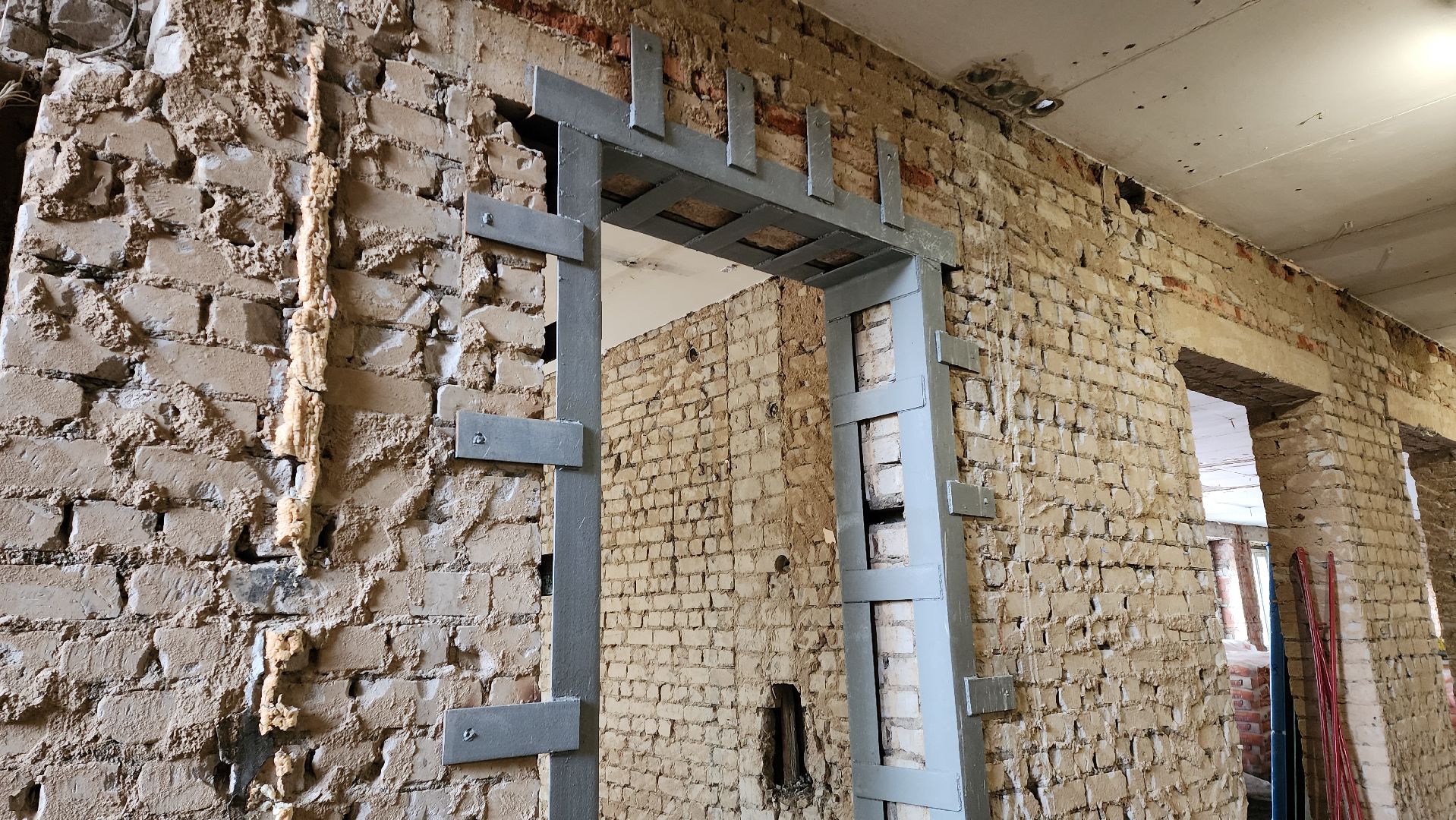 Ремонт школы, Лобня,Штукатурные работы,