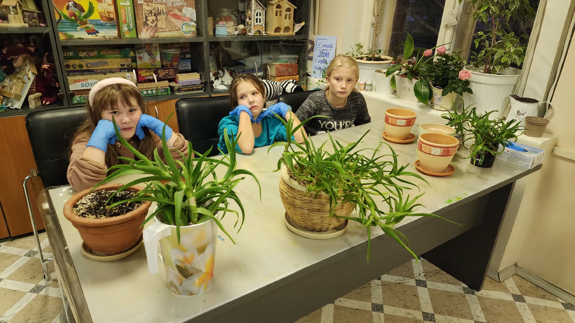 пушкино, многодетные мамы, занятия с детьми, растения, социальная поддержка, детский досуг,