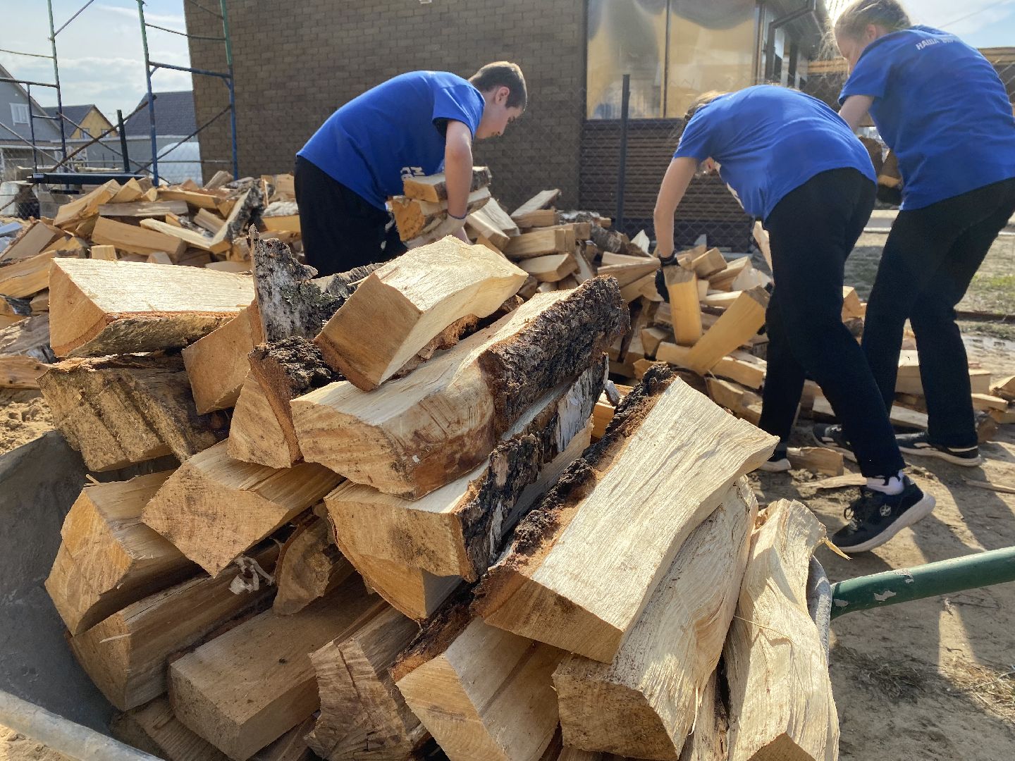 Павловский Посад, городской округ Павловский посад, дрова, волонтёры, помощь людям