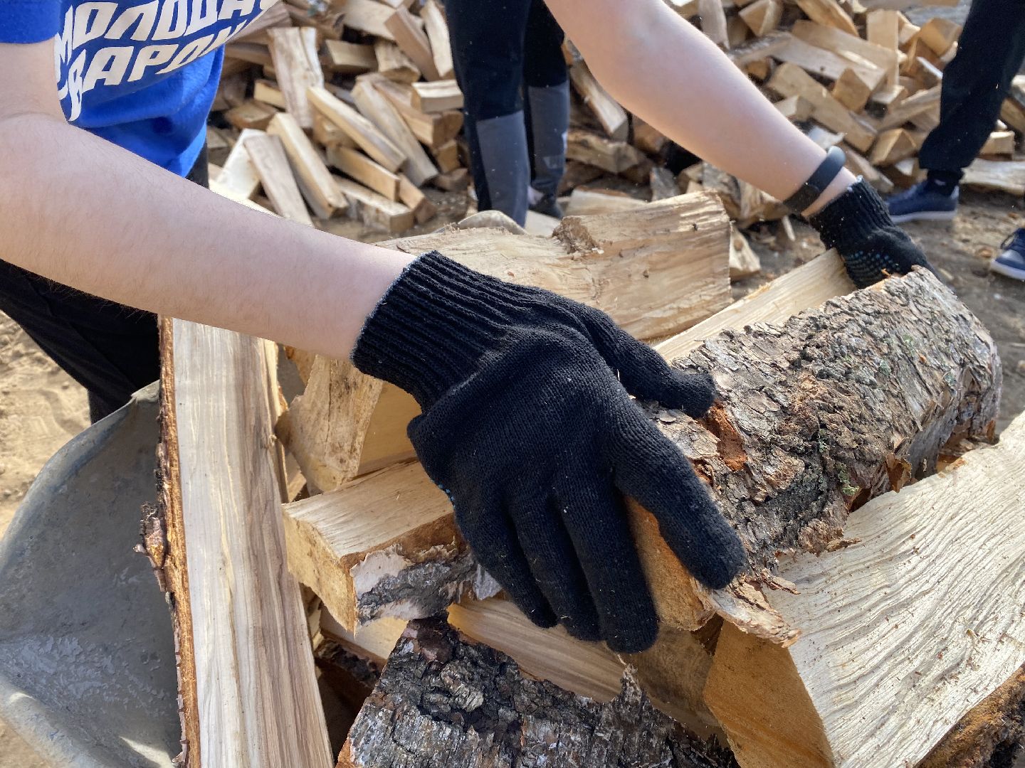 Павловский Посад, городской округ Павловский посад, дрова, волонтёры, помощь людям