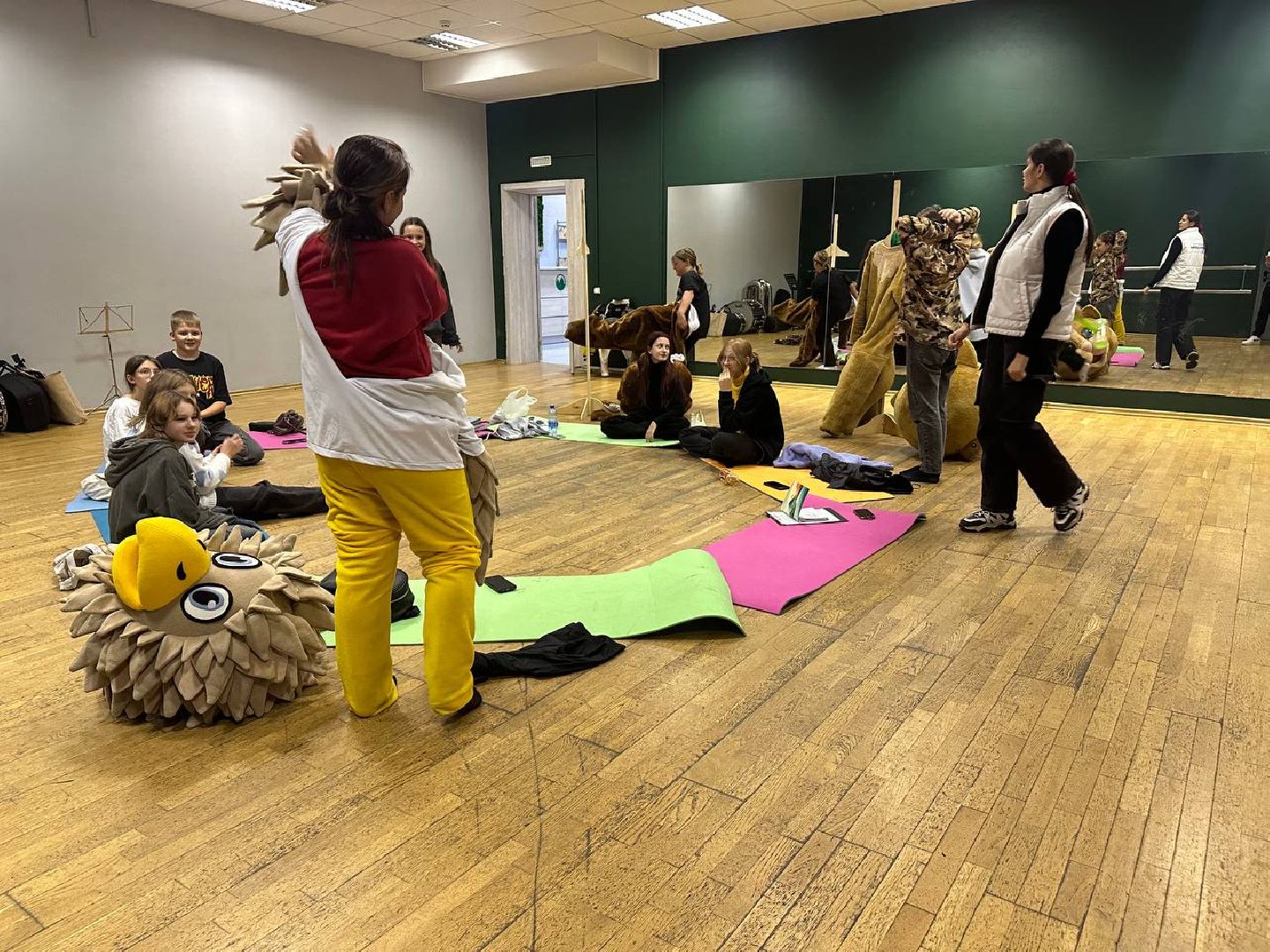 мастер-класс, волонтеры, ростовые куклы,