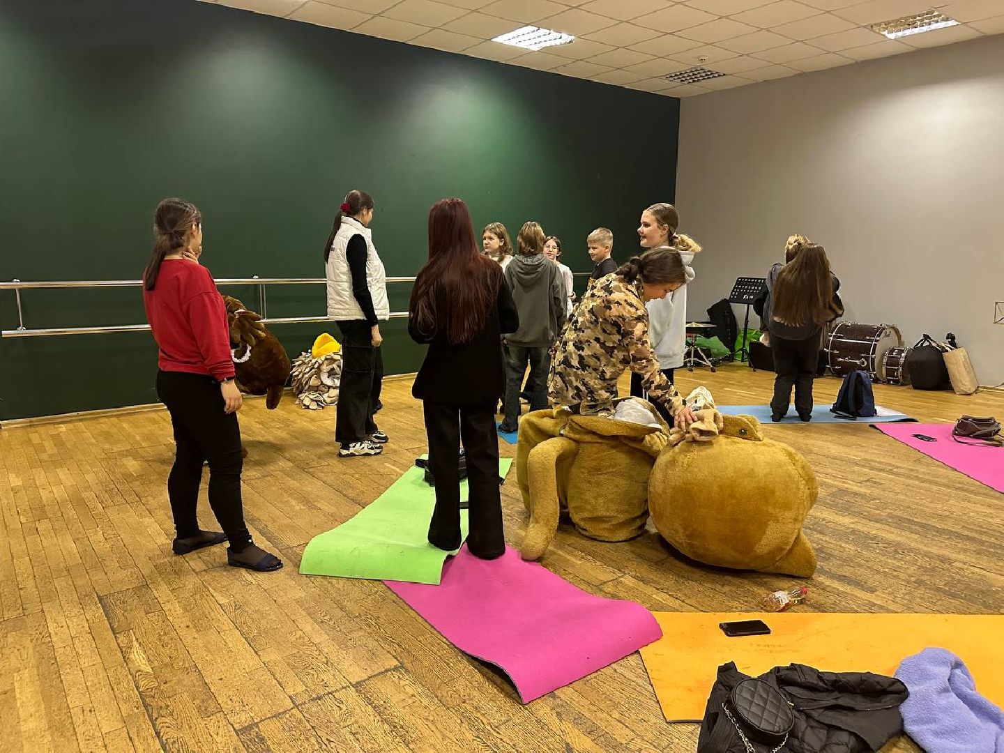 мастер-класс, волонтеры, ростовые куклы,