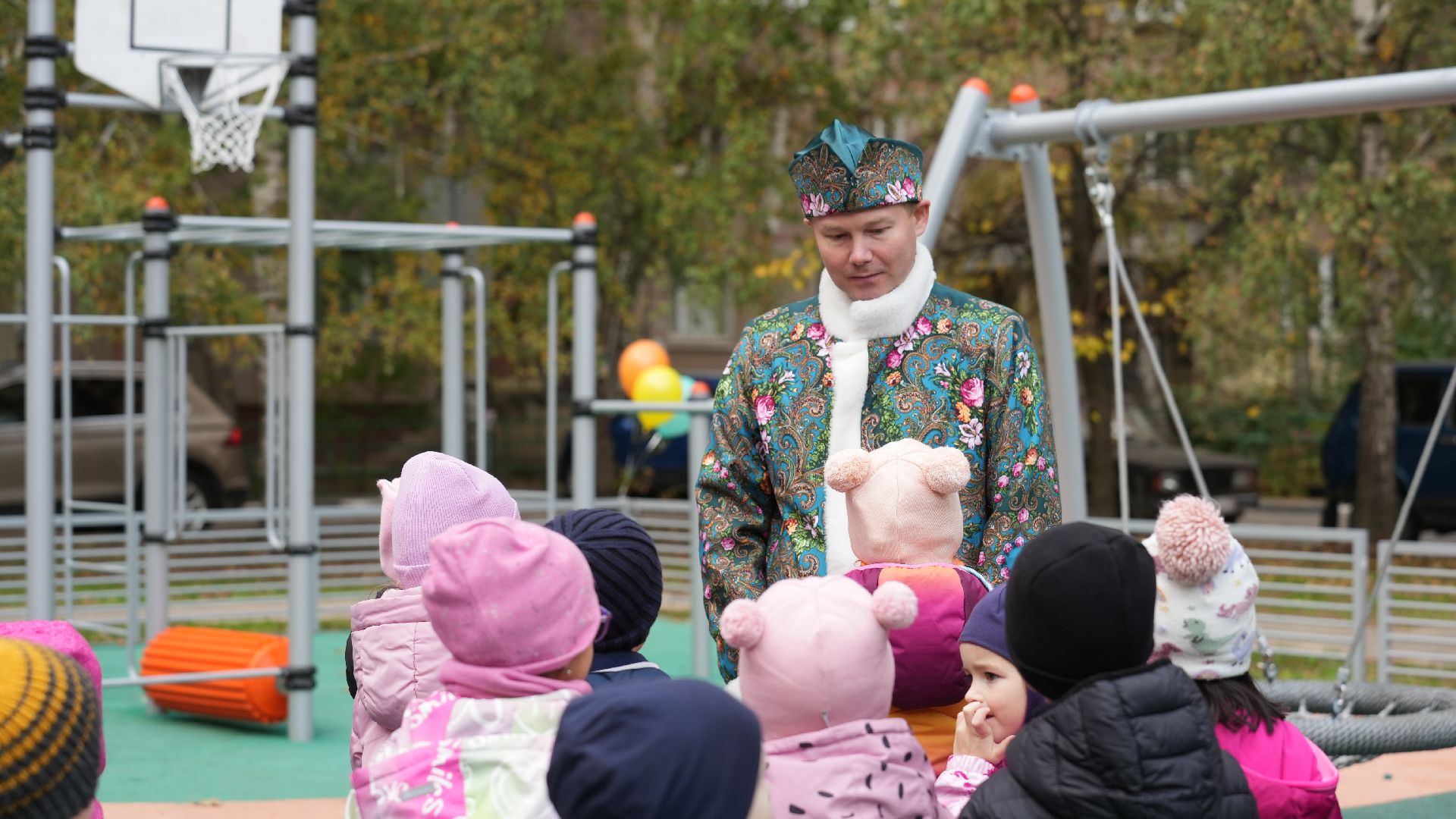 благоустройство, новая детская площадка,