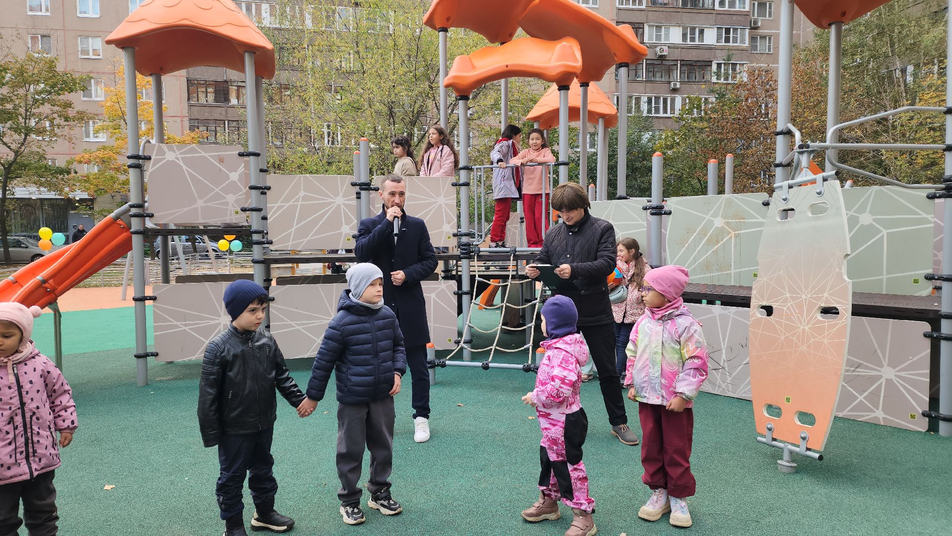 благоустройство, новая детская площадка,