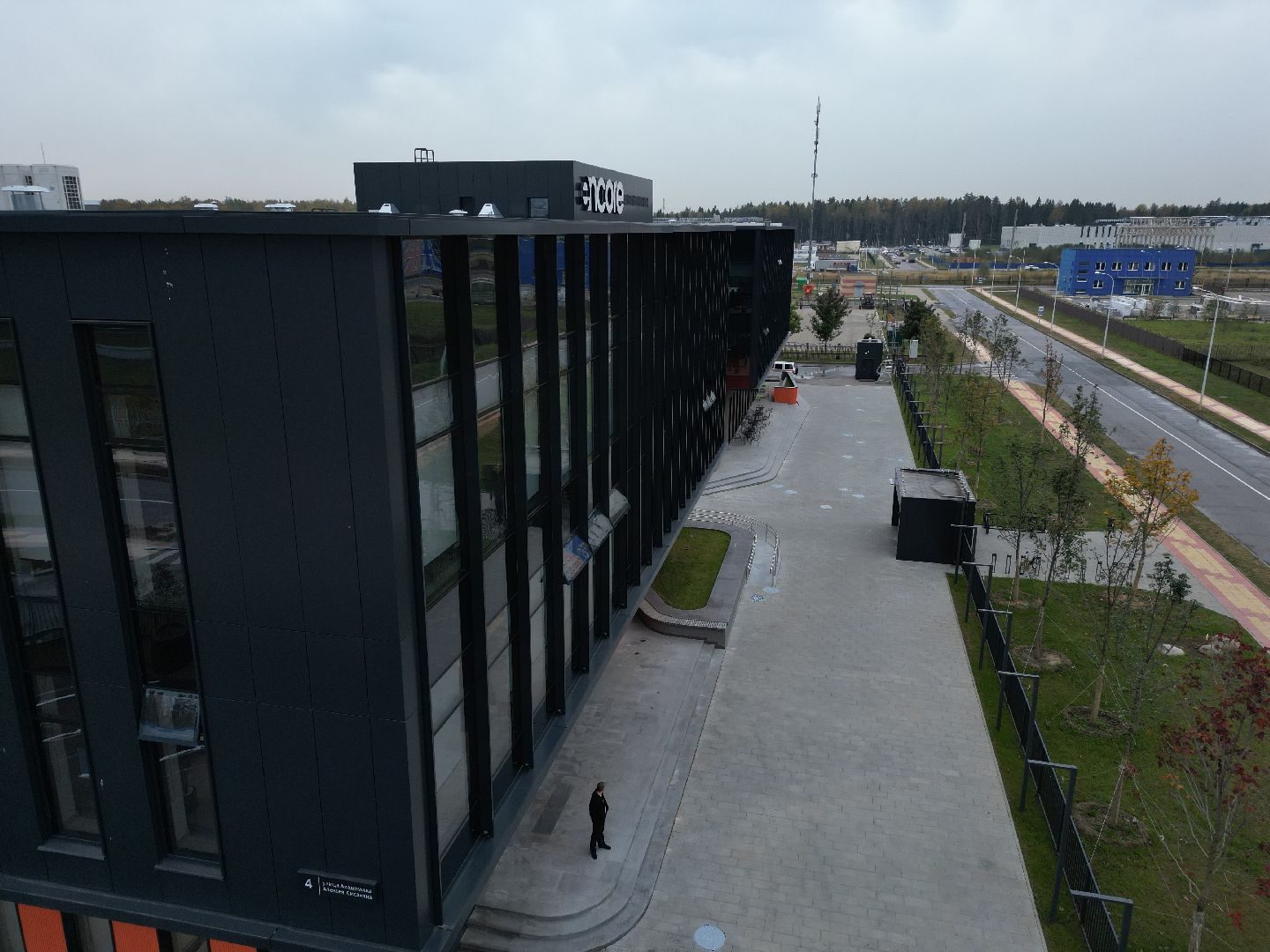 видео с коптера, дубна, оэз дубна, экономика,