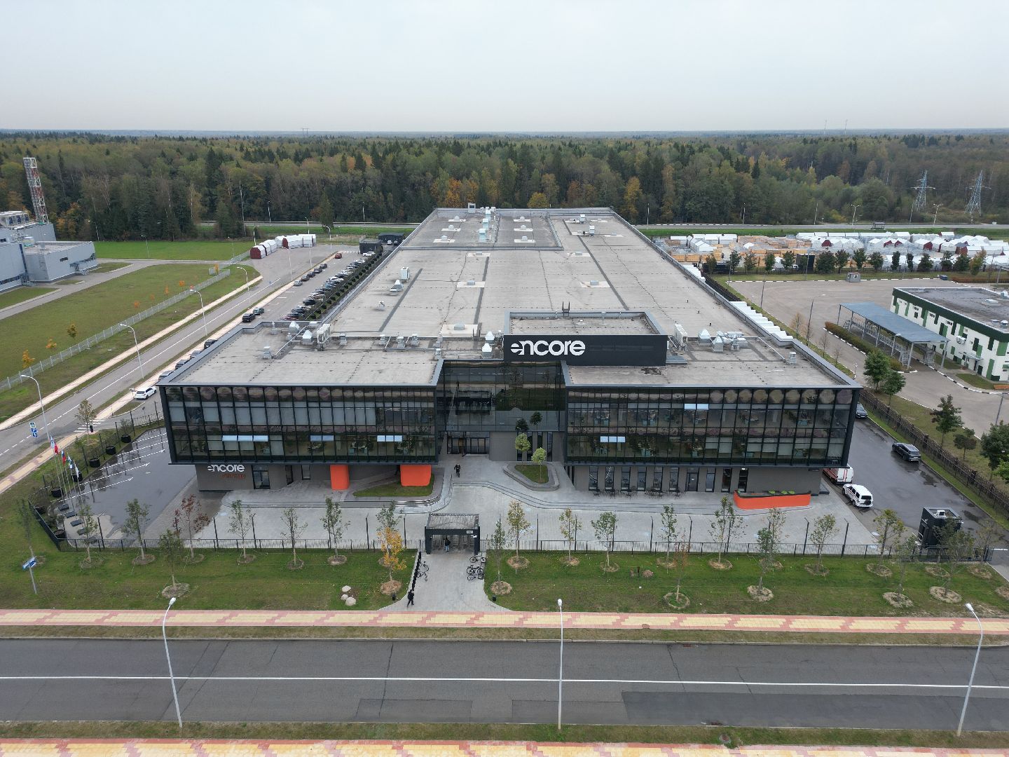 видео с коптера, дубна, оэз дубна, экономика,