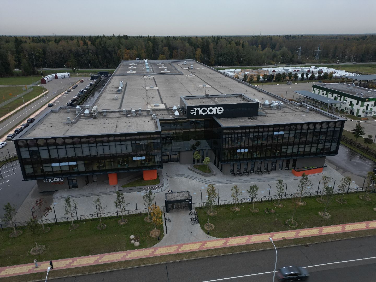 видео с коптера, дубна, оэз дубна, экономика,