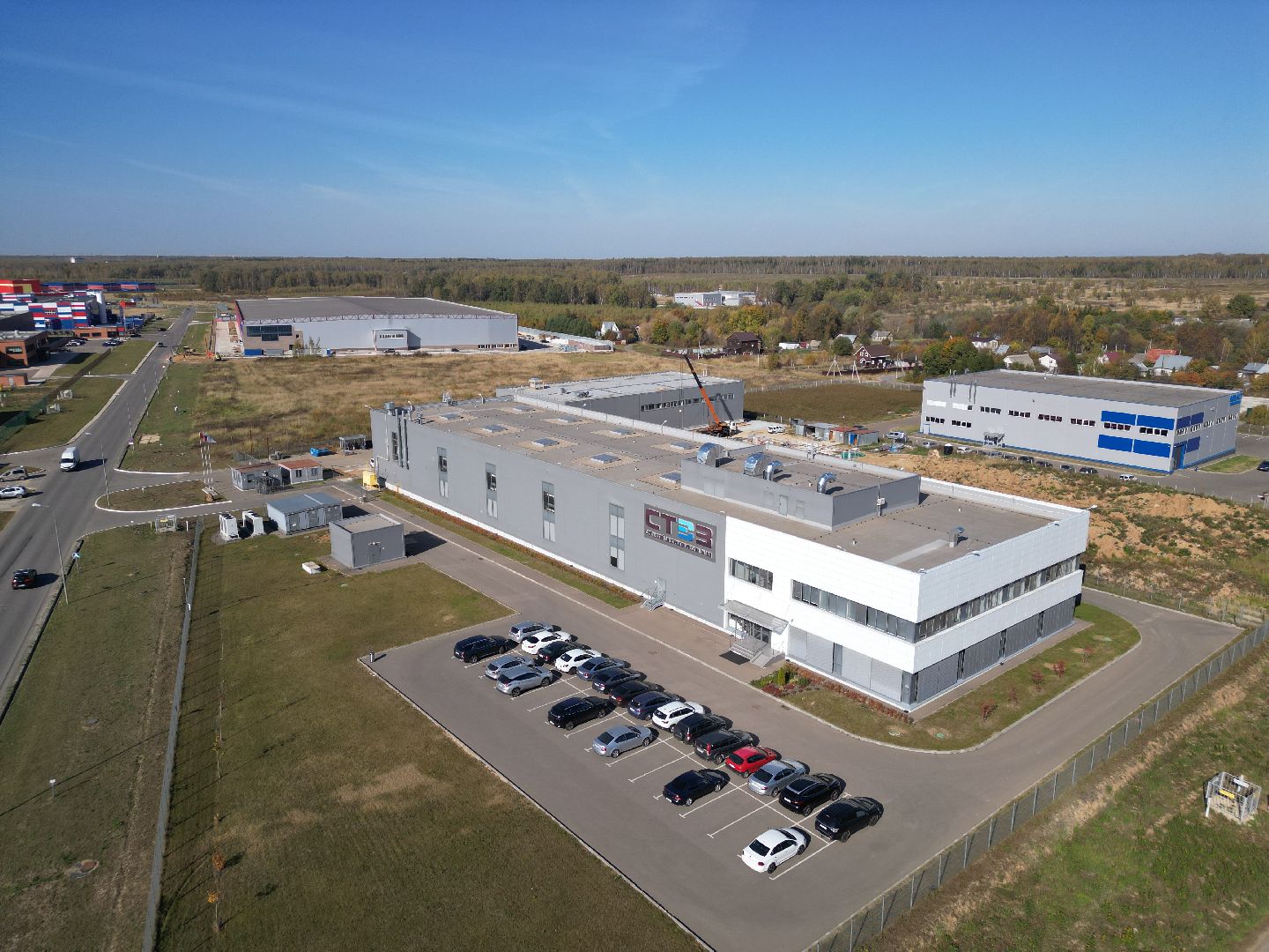 видео с коптера, ступино, оэз ступино, экономика,