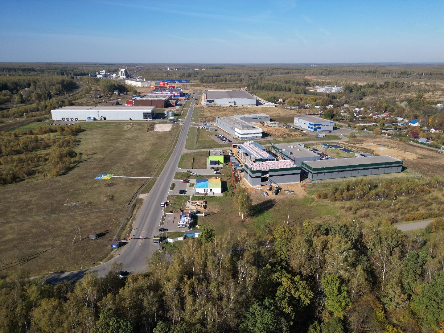 видео с коптера, ступино, оэз ступино, экономика,