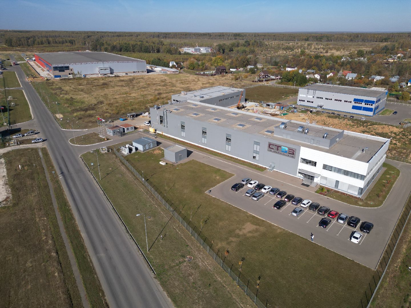 видео с коптера, ступино, оэз ступино, экономика,