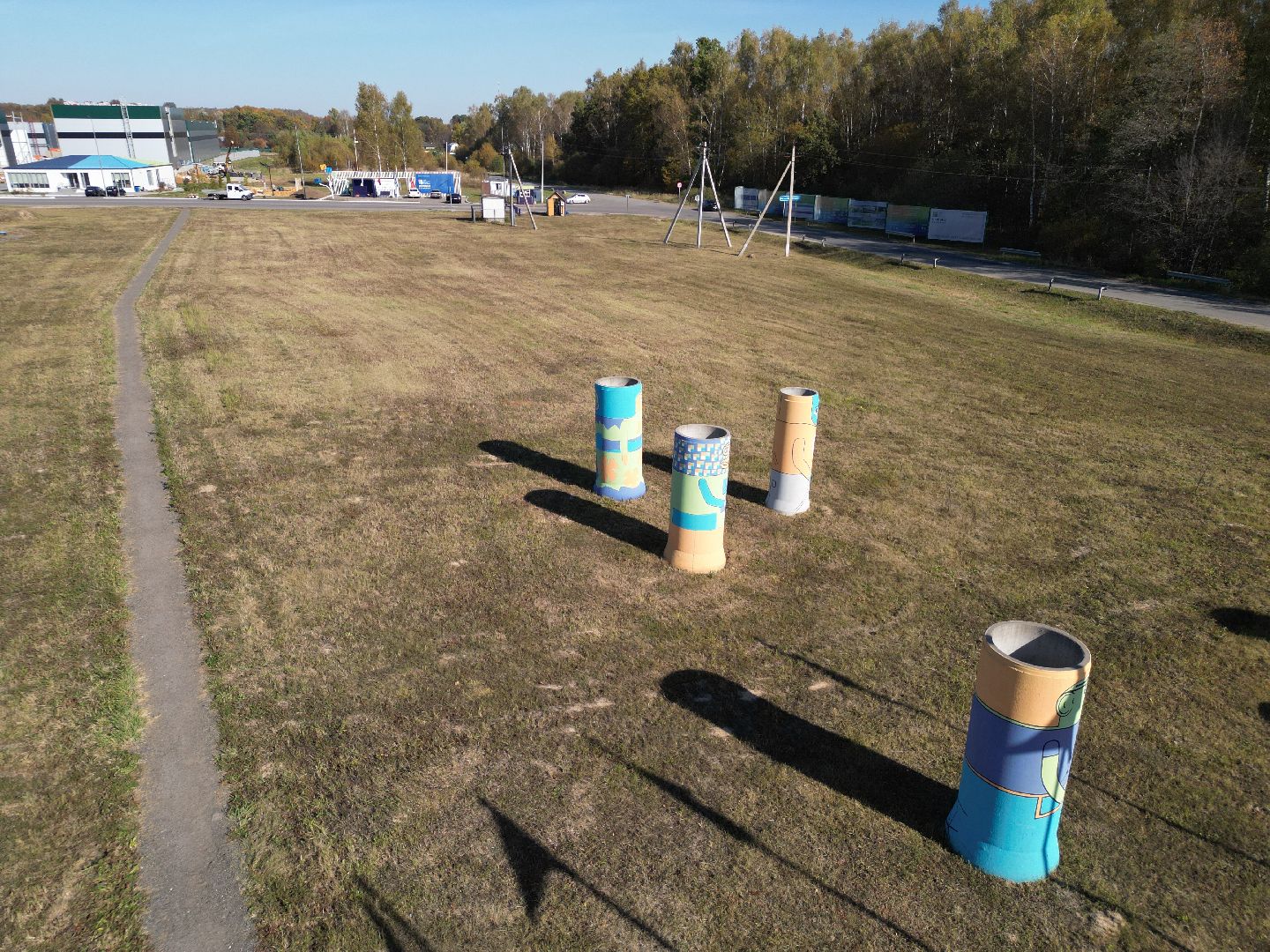 видео с коптера, ступино, оэз ступино, экономика,