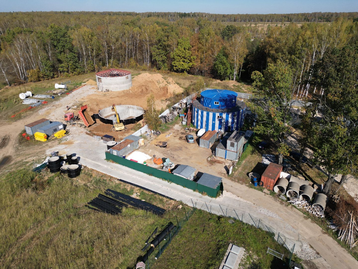 видео с коптера, ступино, оэз ступино, экономика,