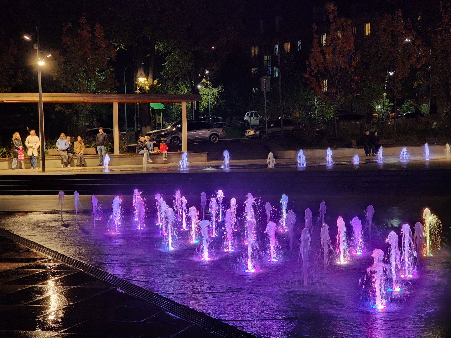 ногинск, жители, общество, фонтанная площадь, шоу фонтанов, концертная программа, фонтаны,