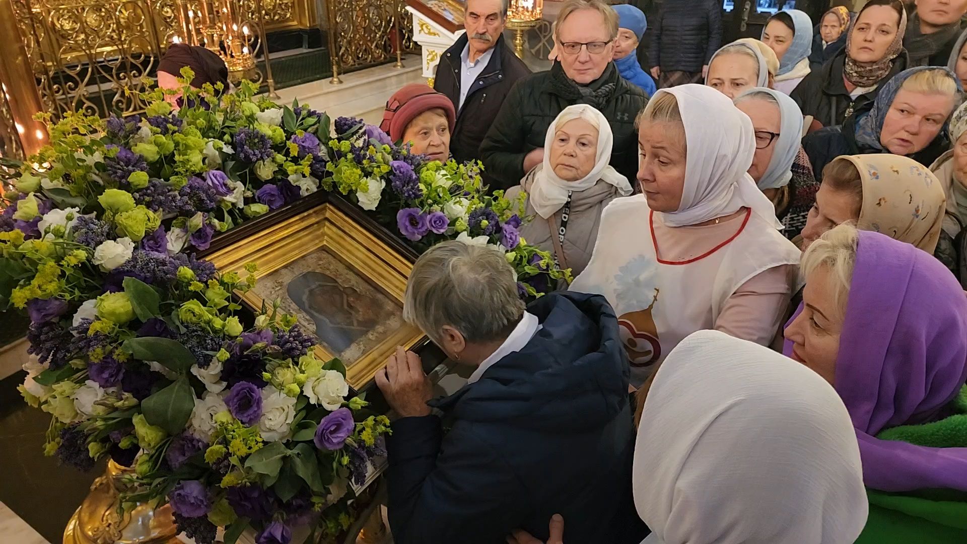 Подольск, казанская икона божьей матери, сво, молебен о победе, православие, архиепископ,