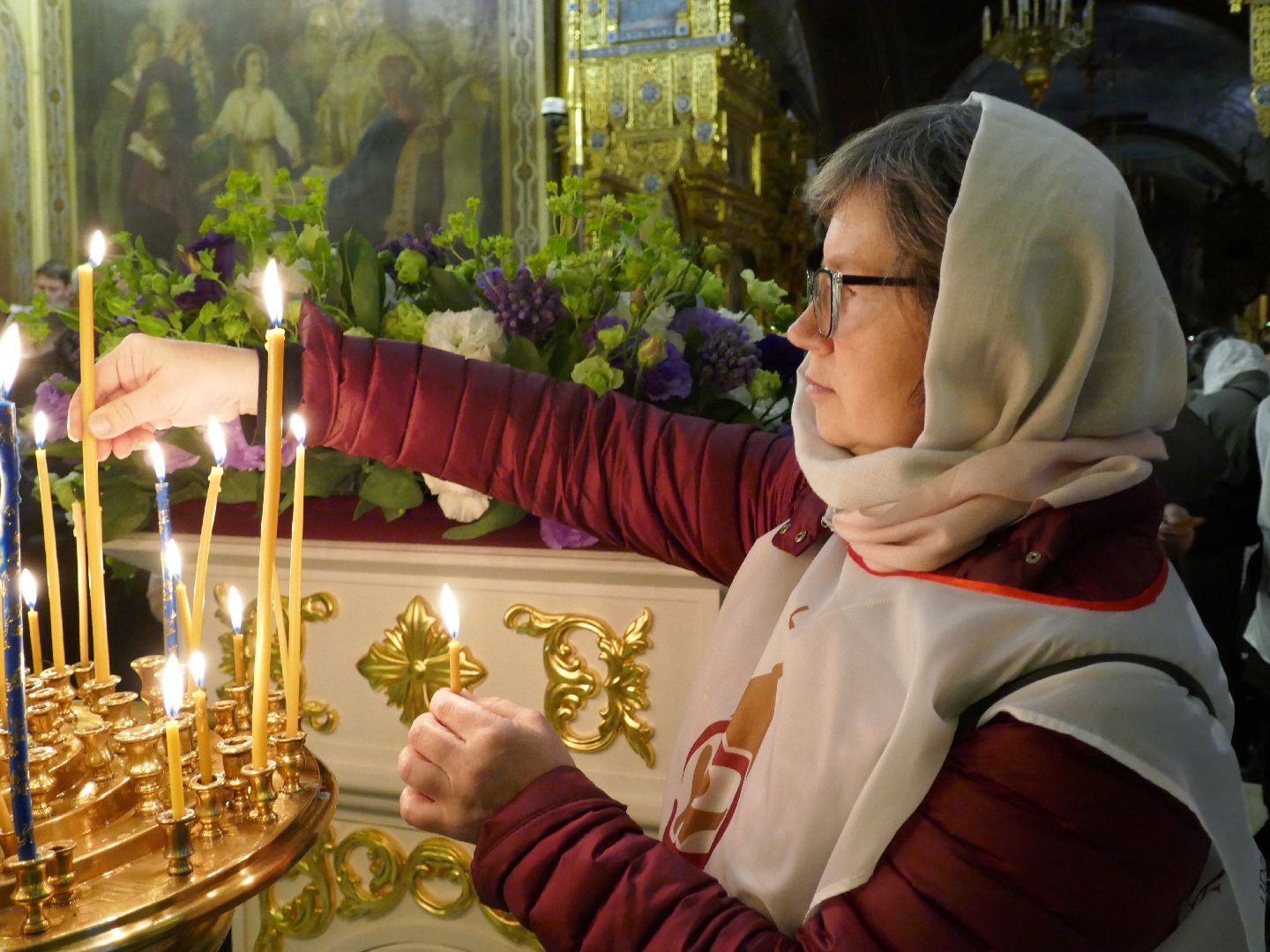 Подольск, казанская икона божьей матери, сво, молебен о победе, православие, архиепископ,