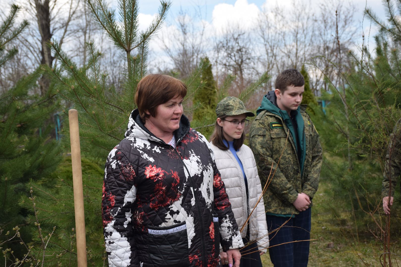 Павловский Посад, городской округ Павловский Посад, кустарники, школа, благоустройство