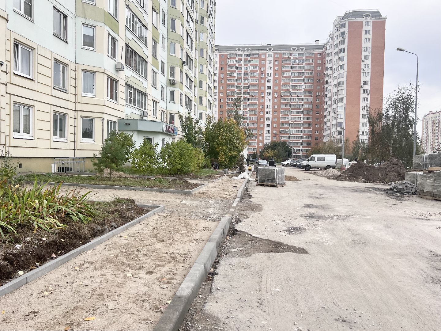 Балашиха, Подмосковье, благоустройство двора, модернизация детской площадки,