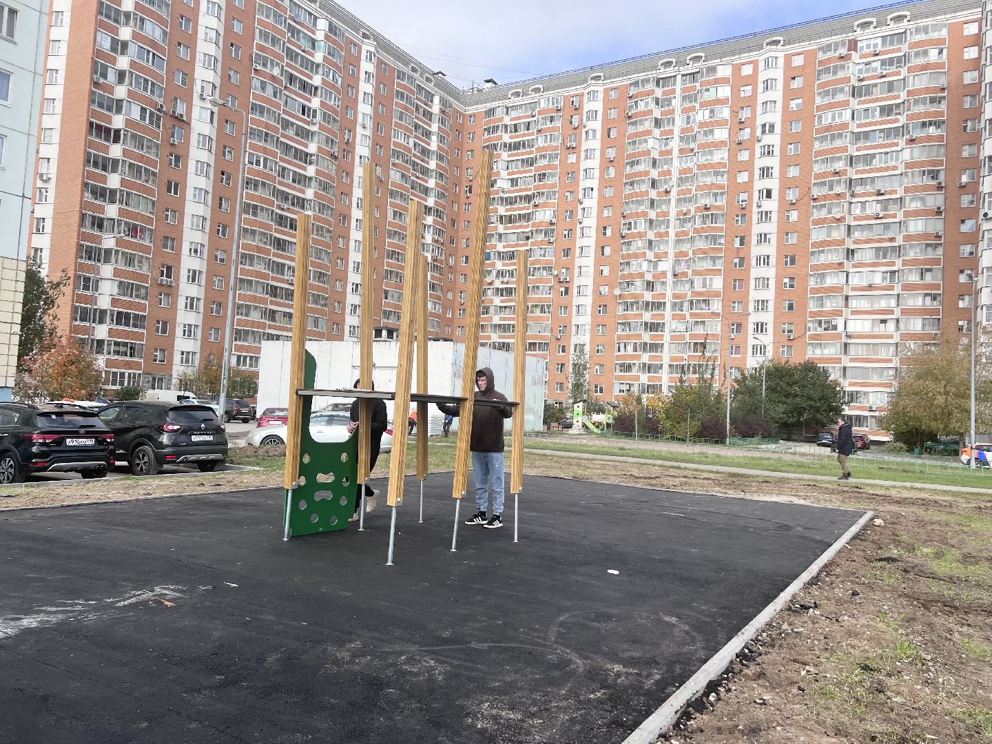 Балашиха, Подмосковье, благоустройство двора, модернизация детской площадки,