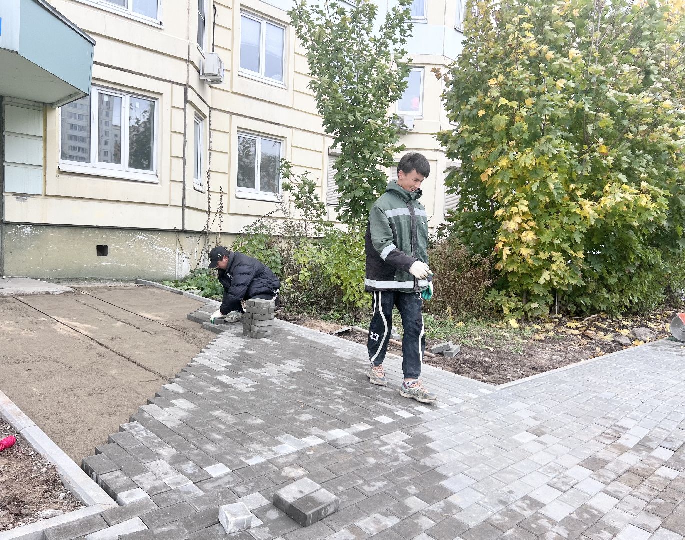 Балашиха, Подмосковье, благоустройство двора, модернизация детской площадки,