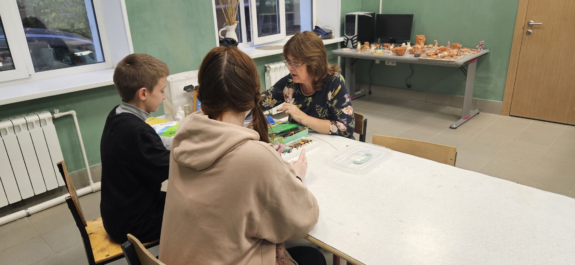 Жуковский, творчество, глина, детское творчество,