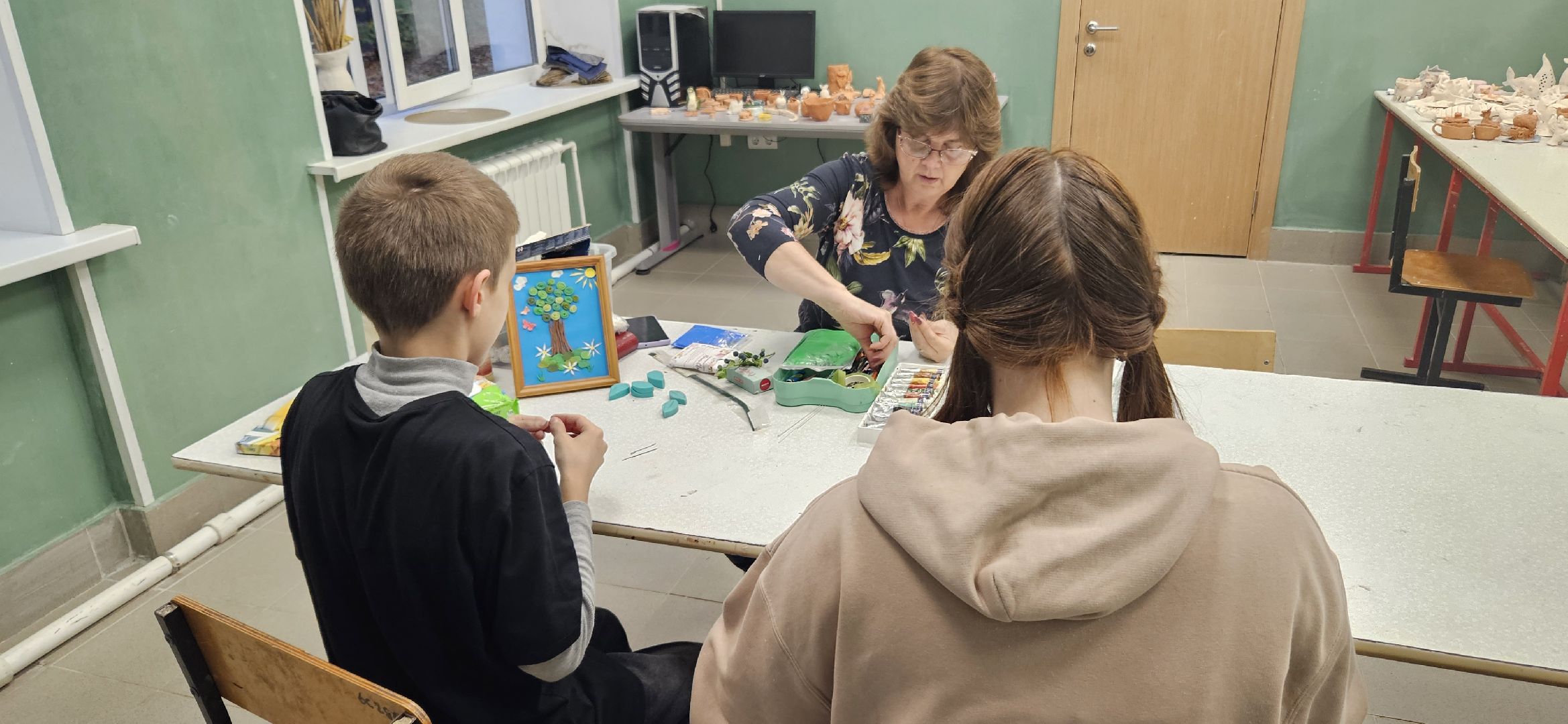 Жуковский, творчество, глина, детское творчество,