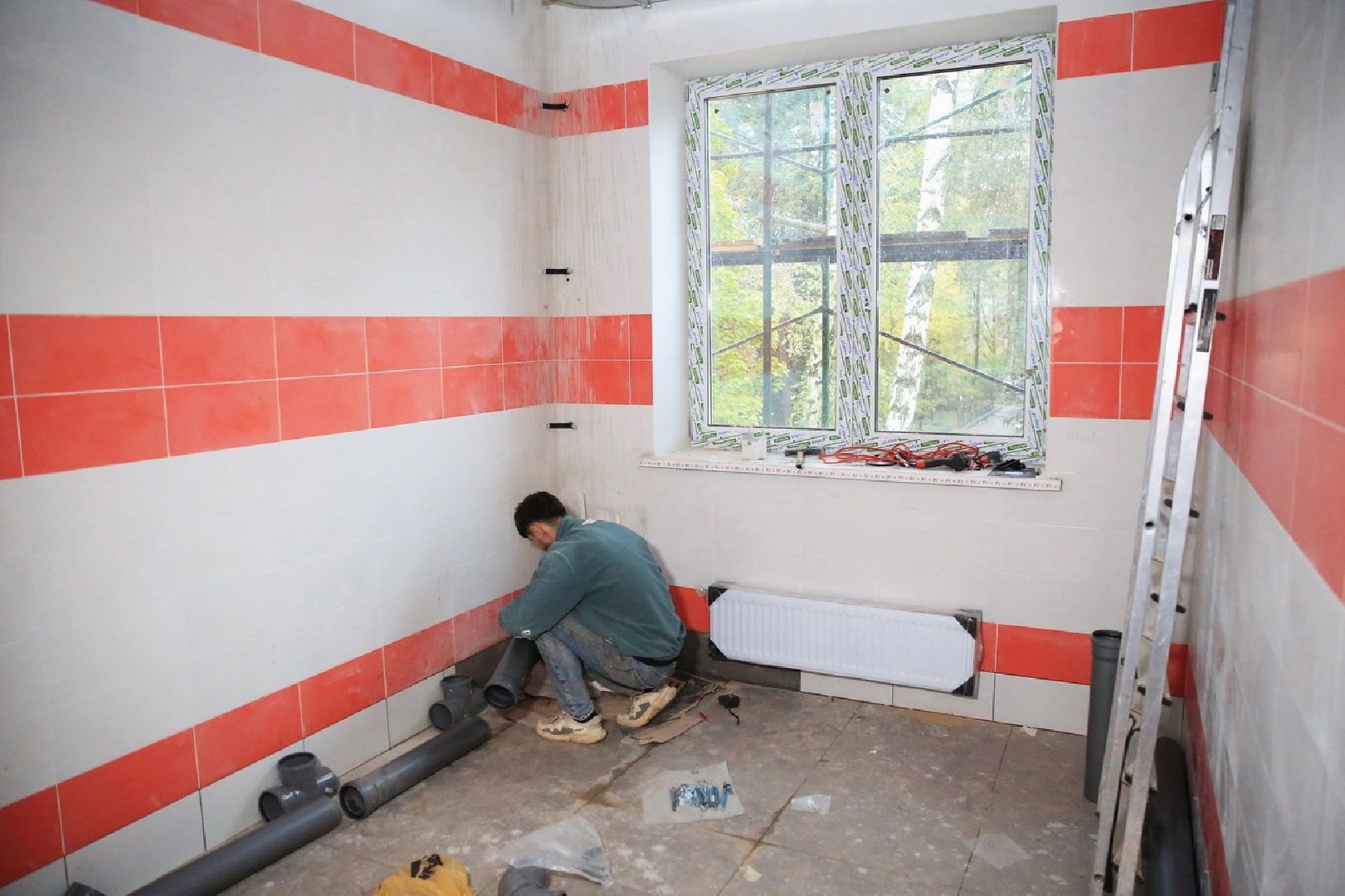 долгопрудный, школа, капитальный ремонт,