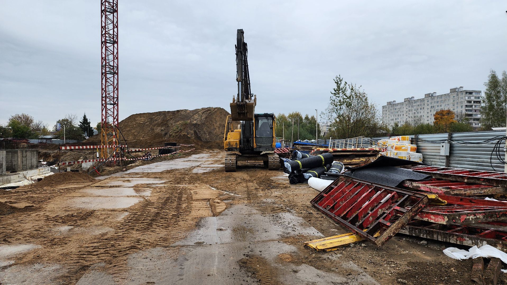 строительство, поликлиника, Заречье, Ногинск, Богородский городской округ,