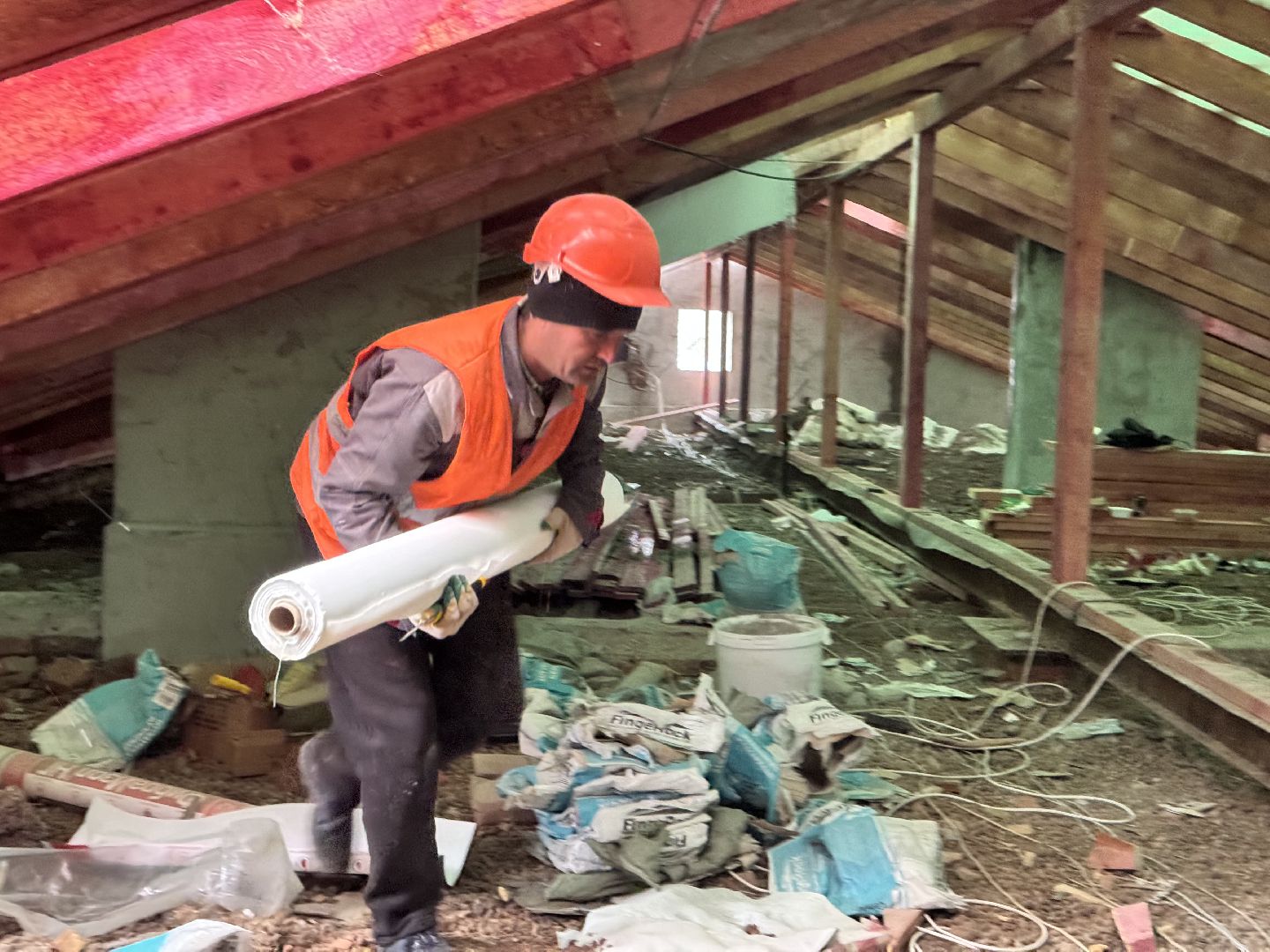 шаховская, ремонт кровли, замена кровли,