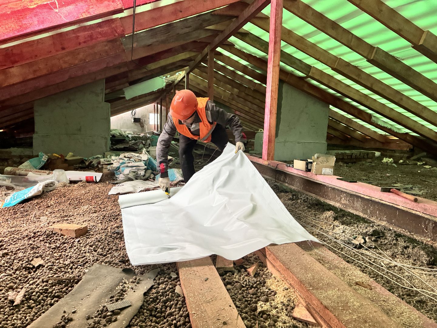 шаховская, ремонт кровли, замена кровли,