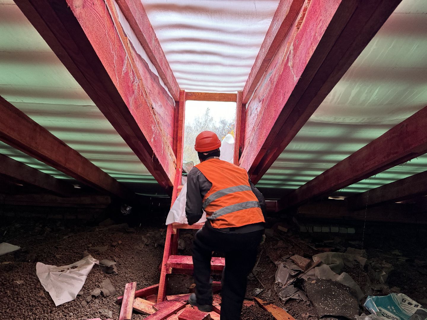 шаховская, ремонт кровли, замена кровли,