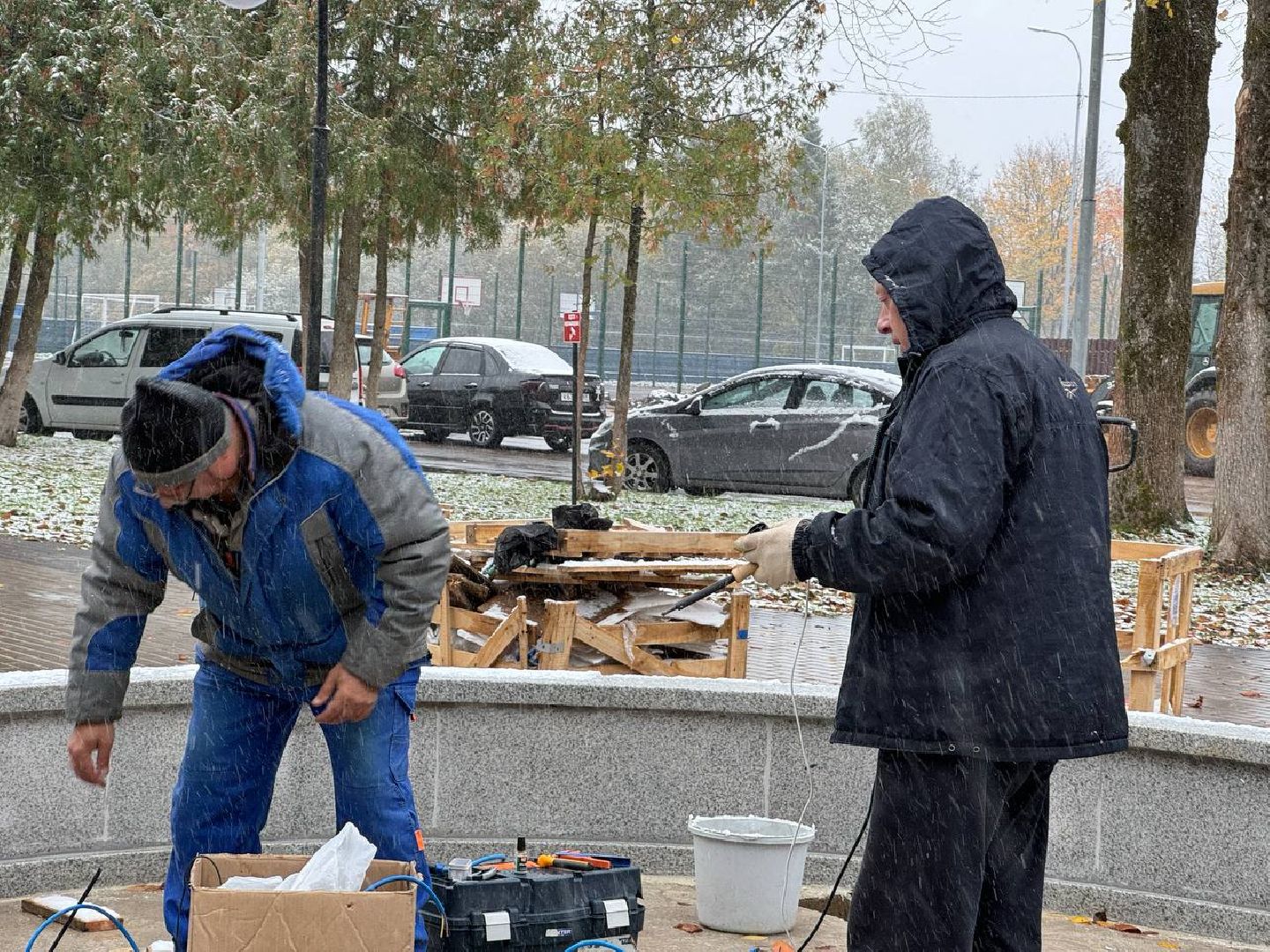 фонтан, городской округ восход, строительство,