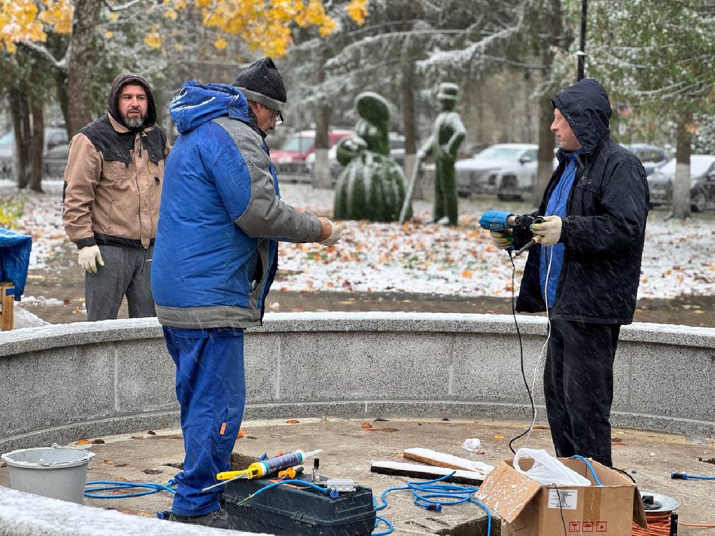 фонтан, городской округ восход, строительство,