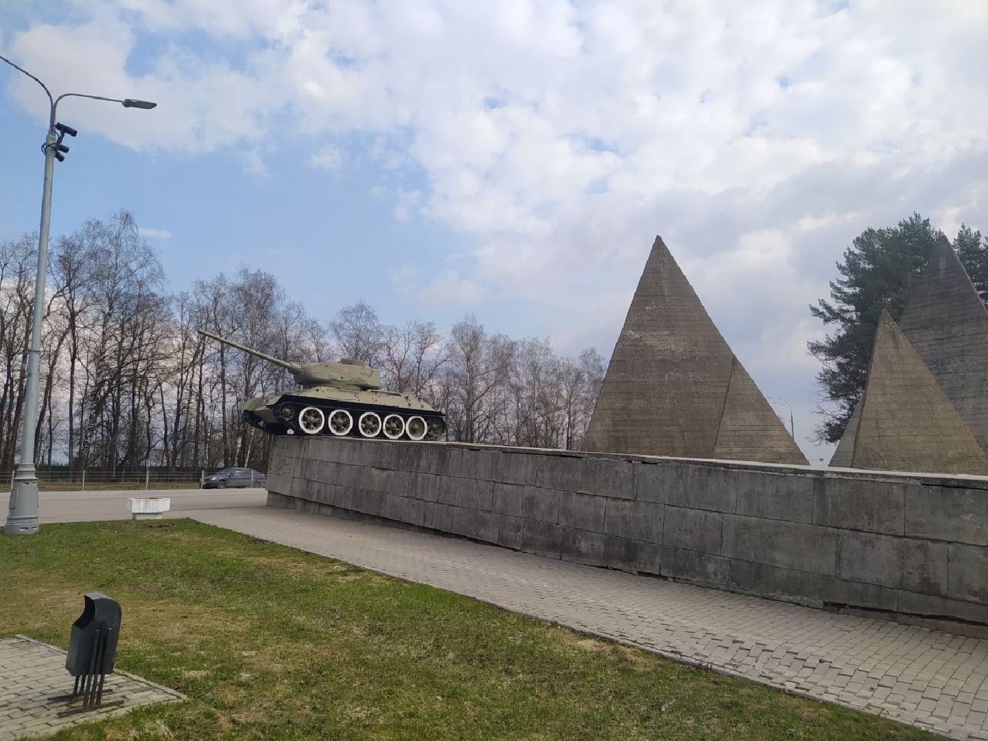 ВОВ, Снегири, Истра, памятник, мемориальный комплекс, день победы