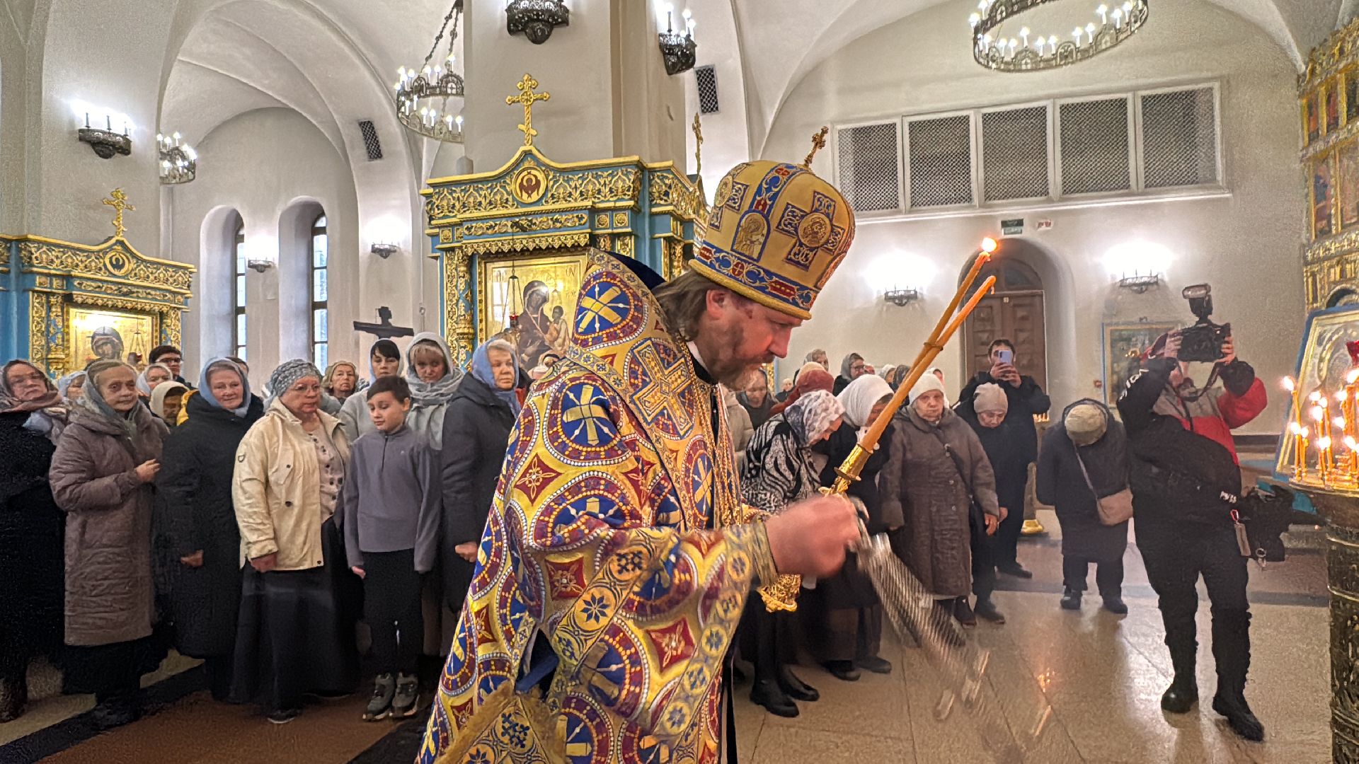 Всероссийский молебен, Икона Казанской Божьей Матери, Одинцово,