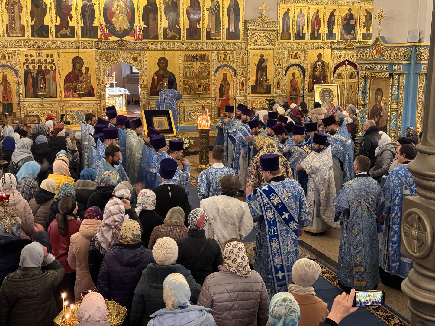 Всероссийский молебен, Икона Казанской Божьей Матери, Одинцово,