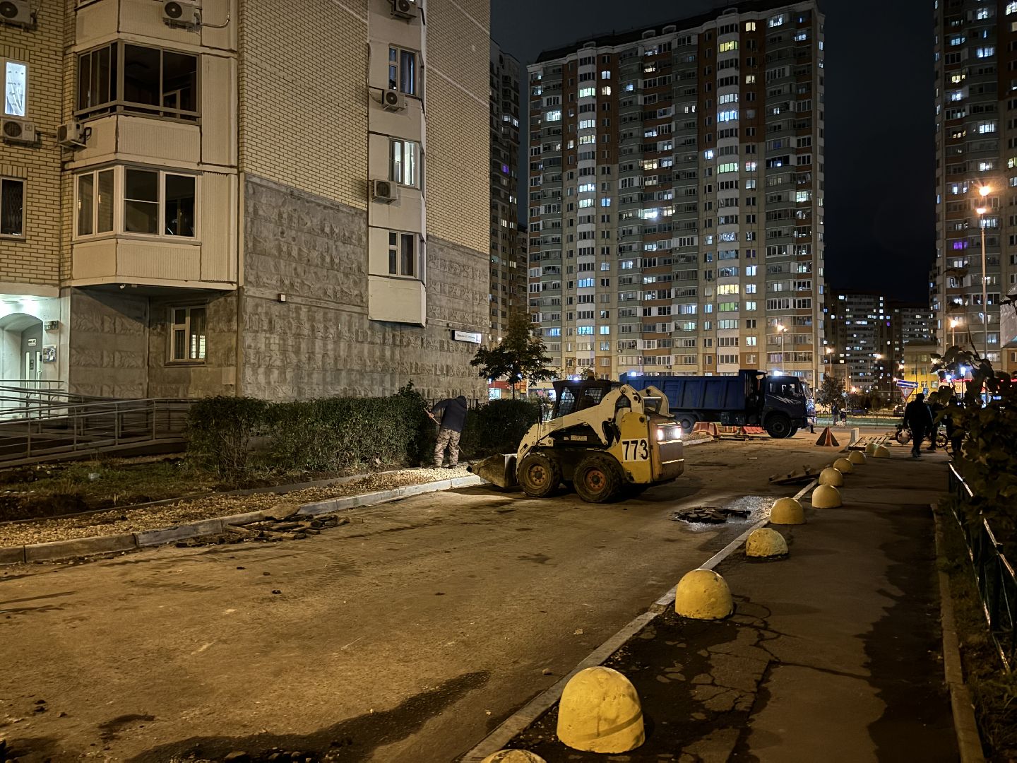 выездная администрация, благоустройство, тротуар,