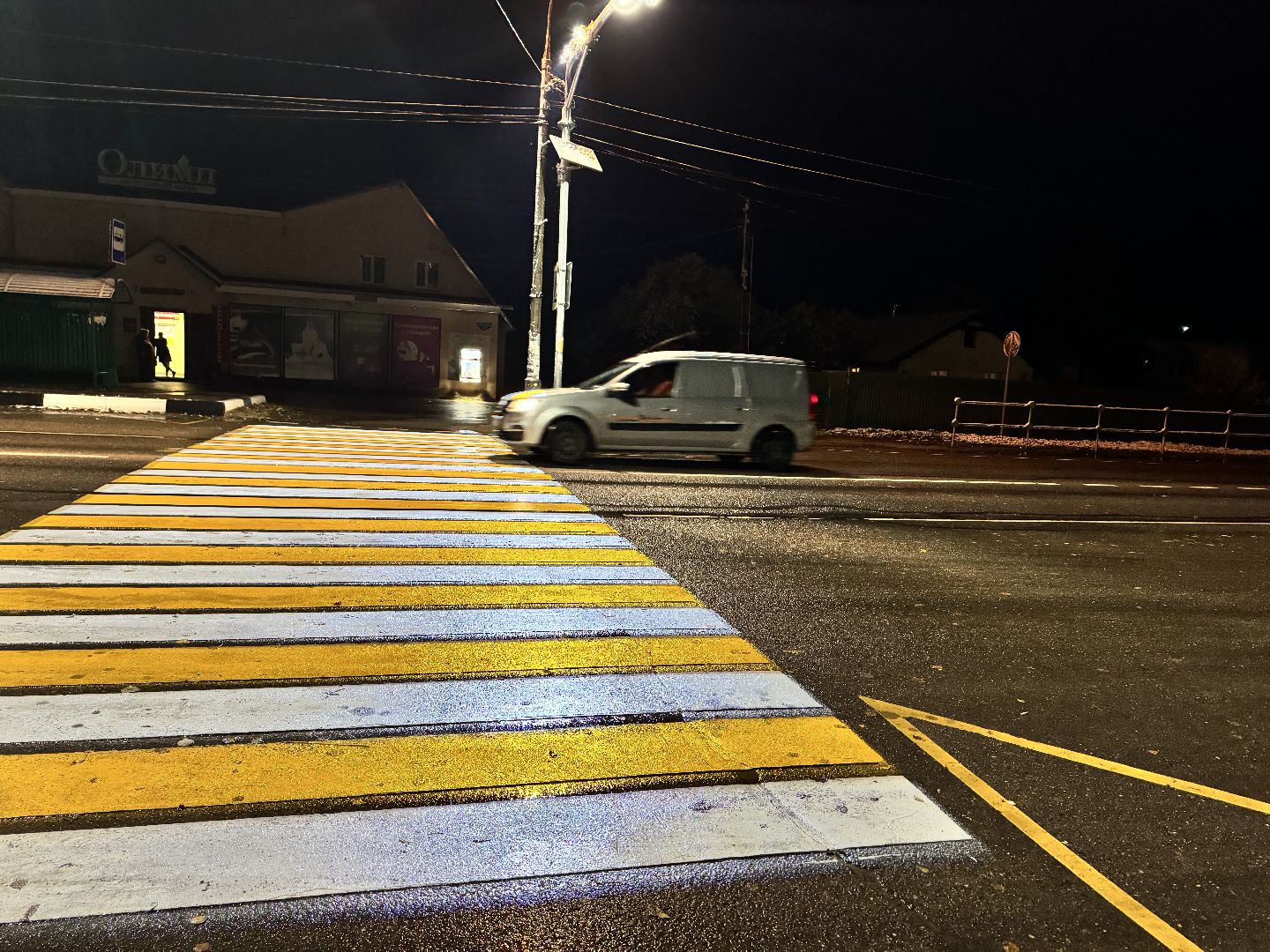 шаховская, проекционный пешеходный переход, дороги,