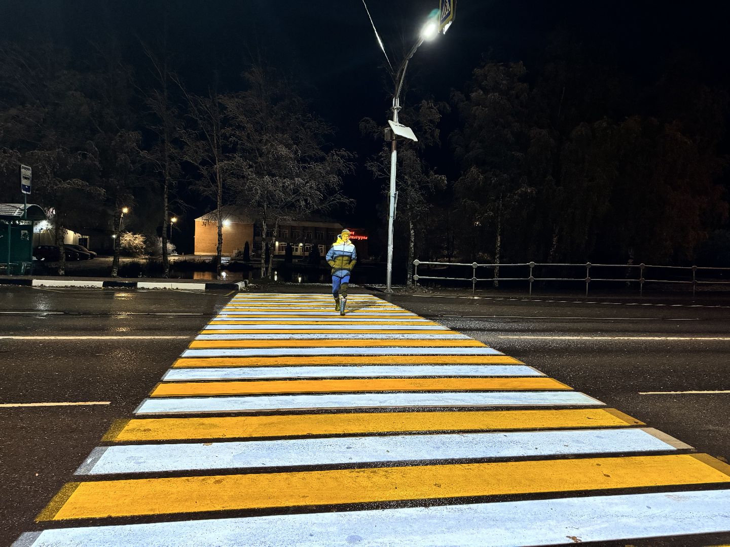 шаховская, проекционный пешеходный переход, дороги,