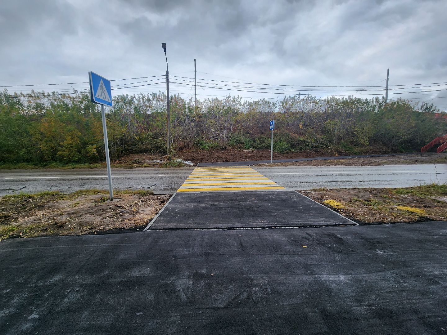 Коломна, дороги, тротуар,