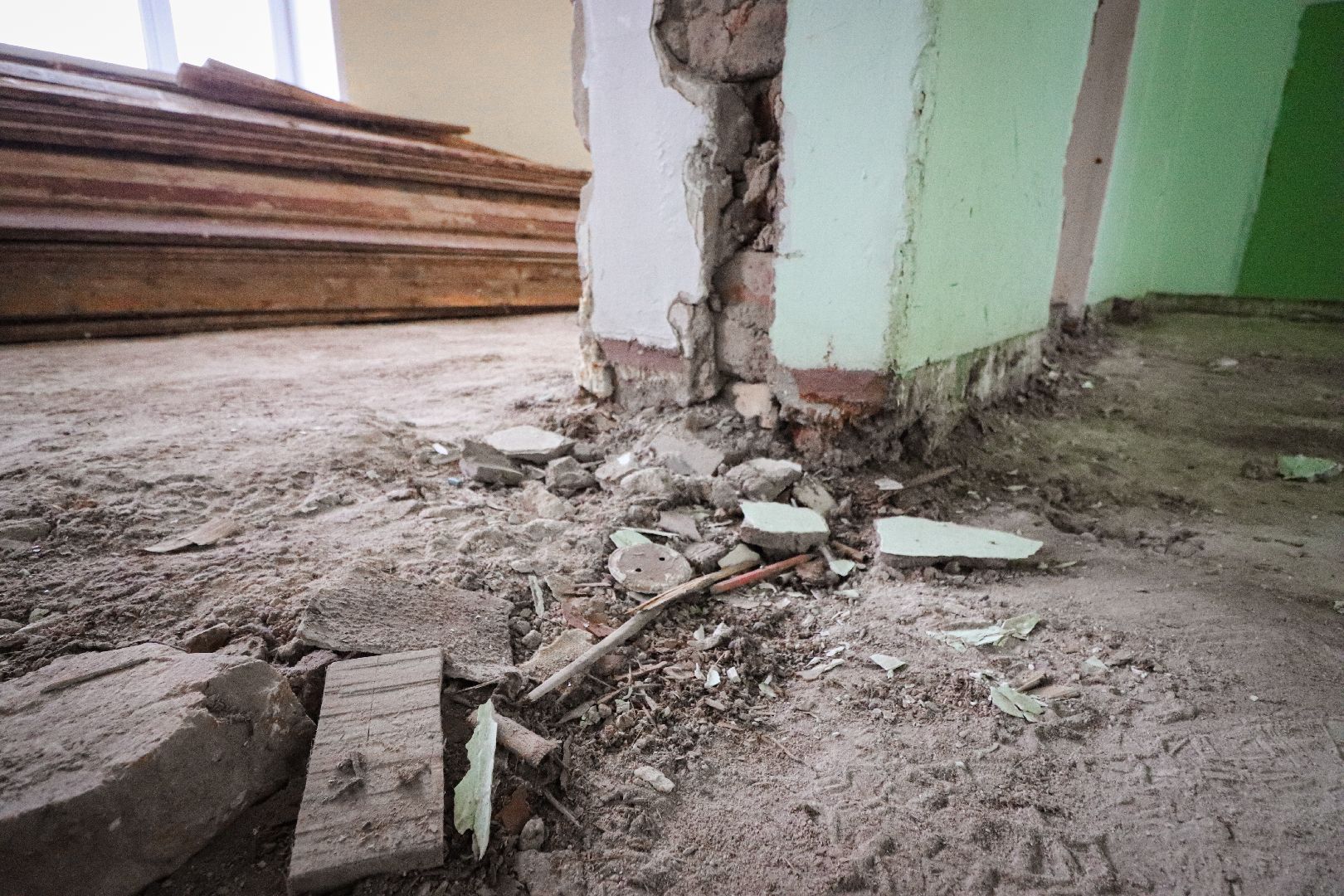 Клин, образование, ремонт школы, строительство,