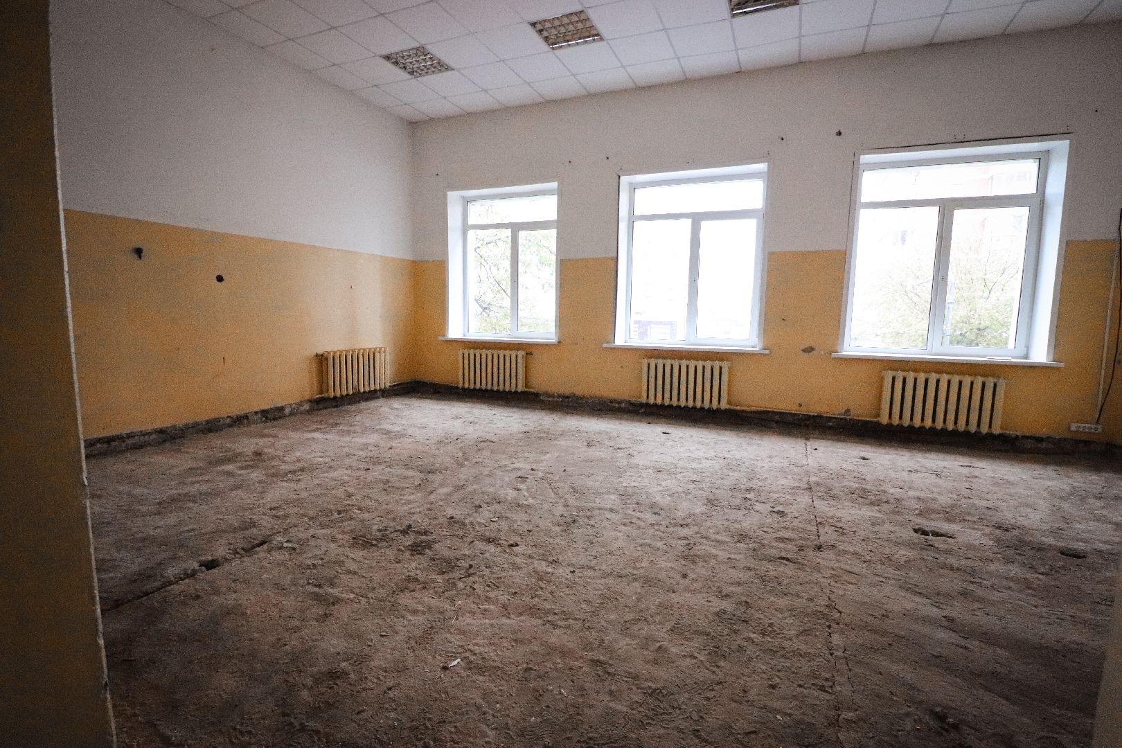 Клин, образование, ремонт школы, строительство,